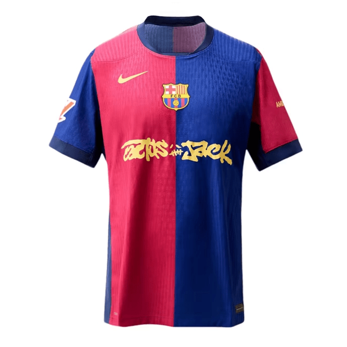 Barcelona FC 2025 home X Travis Scott, Special edition Jersey - Image 1