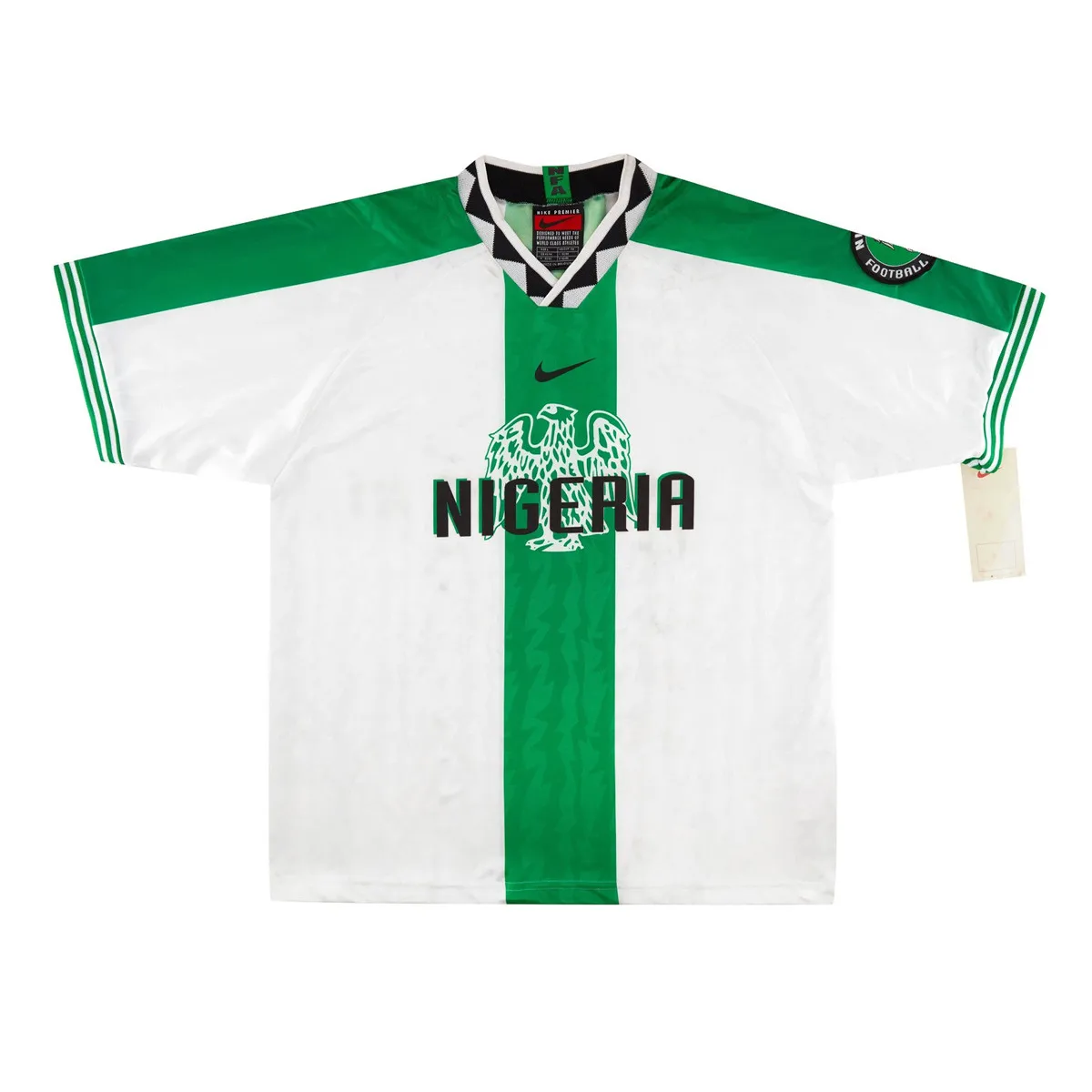 Nigeria 1996 away Retro Jersey - Image 1
